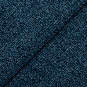 Rohová rozkladacia sedacia súprava na každodenné spanie TAVOLA MINI, tm. modrá (penelope 27), 140