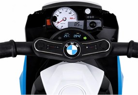 LEAN CARS Elektromotor na akumulátor BMW S1000RR, trojkolka, modrá