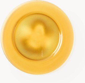 Plytké taniere's reliéfnym vzorom Effie, 4 ks