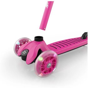 Playtive Kolobežka s LED kolieskami (bledoružová) (100347632)