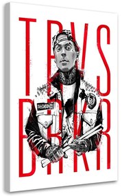 Gario Obraz na plátne Travis Barker - Nikita Abakumov Rozmery: 40 x 60 cm