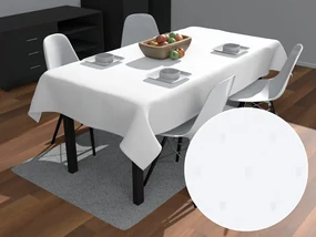 Biante Teflónový obdĺžnikový obrus TF-084 Obdĺžničky na bielom 60x100 cm