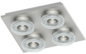 XXXLutz STROPNÉ LED SVIETIDLO, 28/28/6 cm Eglo - Séria svietidiel - 003348029403