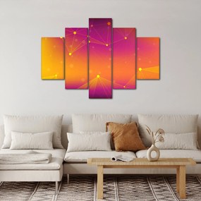 Farebný abstraktný obraz (150x105 cm)