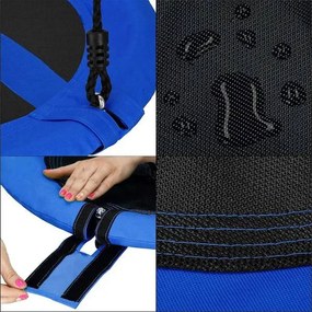 Hojdačka bocianie hniezdo SPRINGOS NS024 - modrá