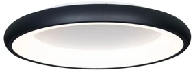 Moderné stropné svietidlo čierne 60 cm vrátane stmievateľného LED - Cardona