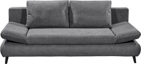 XXXLutz ROZKLADACIA POHOVKA, textil, kompozitné drevo, antracitová MID.YOU - Sedačky - 002220051505