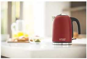 Russell Hobbs Rýchlovarná kanvica, 1,7 l (červená)  (100385548)