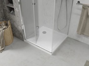 Mexen Lima sprchovací kút 100x100cm, 6mm sklo, chrómový profil - číre sklo + Slim sprchová vanička - 856-100-100-00-00-4010