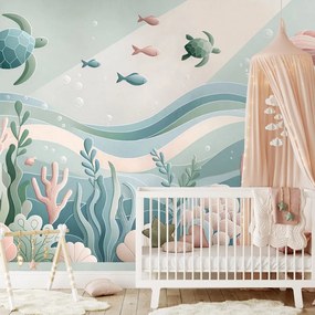 Tapeta podmorský svet s korytnačkami