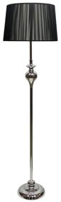Stojacia lampa GILLENIA 1xE27/60W/230V čierna