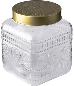 Altom Súprava sklenených dóz so zlatým vekom Daisy 1,8 l, 4 ks, 1,8 l