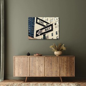Obraz - New York ONE WAY (70x50 cm)