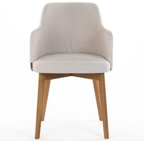 RAMONA BEIGE ECOCHIC ČALÚNENÁ STOLIČKA beige