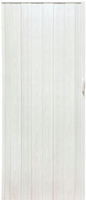 Skladacie dvere 004-100-04 biely dub 100 cm