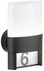 Wofi 12227 - LED Domové číslo DIEGO LED/10,5W/230V 3000K IP54