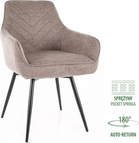 SI Stolička Servio Brego béžová