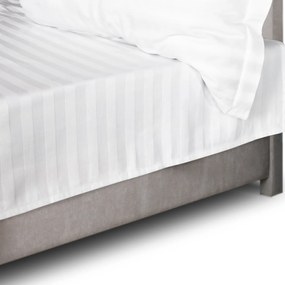 BAMBUSOVÉ PRESTIERADLO STRIPE 220X260 CM BIELE