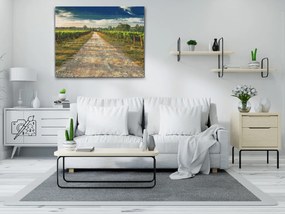 Gario Diamantové maľovanie Toskánske vinice Rozmery: 40 x 30 cm, Rámovanie: Iba zrolované plátno, Diamanty: Štvorcové