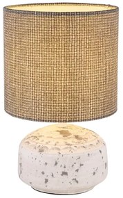 Globo 21624 - Stolná lampa IGA 1xE14/40W/230V šedá/keramika