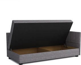 Jednolôžková posteľ 80x195 NAYLA PLUS 1 - púdrovo ružová / krémová