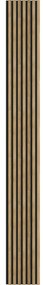 Mexen Lam-B, stenové lamely 275 × 31,5 cm, HDF doska 4 mm, dub medový, S100-275317-2812-066