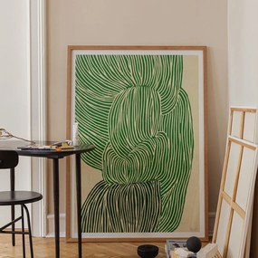 The Poster Club Plagát Green Ocean by Rebecca Hein 50x70