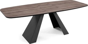 Dizajnový rozkladací jedálenský stôl TYRON Rozmer stola: veľkosť-160cm
