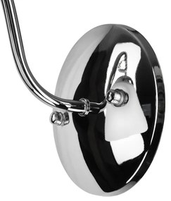 Nástenná lampa MIRANDA 1xE27/60W/230V lesklý chróm