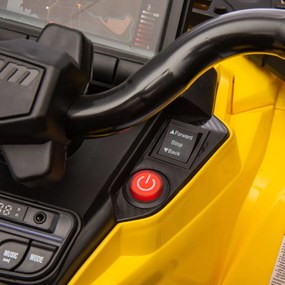 LEAN CARS Štvorkolka Can Am Outlander 4x4 DK-CA005 žltá