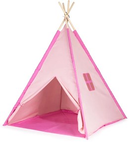 Indiánske teepee VIGVAM ECOTOYS ružové