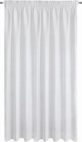 ZÁCLONA NA PÁSKE REBECCA 300X270 CM BIELA