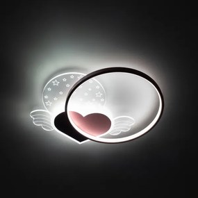 Brilagi - LED detské stropné svietidlo LOVE LED/48W/230V 3000/4500/6000K ružová