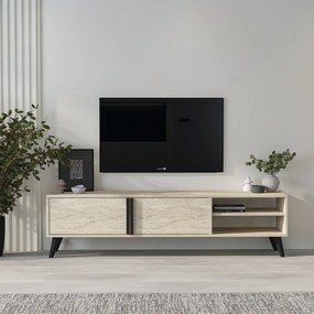 TV stolík/skrinka Betroit (travertín). Akcia -22%. Vlastná spoľahlivá doprava až k Vám domov. 1121630