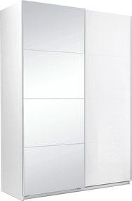 XXXLutz SKRIŇA S POSUVNÝMI DVERAMI, biela, 150/210/62 cm P & B - Skrine - 000885000901