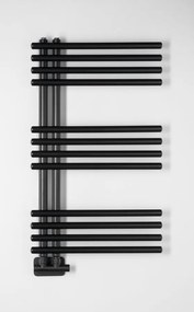 Sapho Sapho, NYMPHA vykurovacie teleso 500x800mm, čierná mat, LLN80B