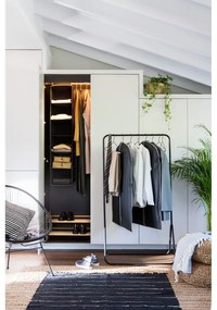 Čierny závesný obal na šaty Compactor Dress Bag