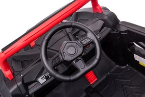 LEAN CARS Elektrické auto na batérie YSA036 červené 4x4