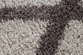 Behúň BERBER TROIK, krémový, strapce