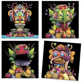Kreatívna hra - Giuseppe Arcimboldo - Jarná zelenina