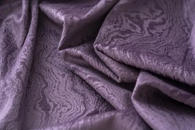 Zatemňovací záves DUNES VELVET 140x250 cm, fialový Zavesenie: Kovové krúžky