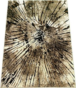 Koberec Miami Plus 0301 béžový – obdĺžnikový s jemným vzorom Rozmer: 40x60 cm