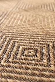 Balta, Kusový koberec Jack 28811-077 - na von aj na doma, 160x230, hnedá, chodba / predsieň