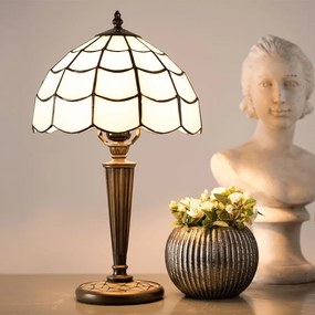 Stolná lampa Tiffany - Ø 25*43 cm / E27/max 1*40W