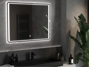 Mexen Zusa osvetlené zrkadlo do kúpeľne 120 x 80 cm, LED 6000K, protihmla - 9808-120-080-611-00
