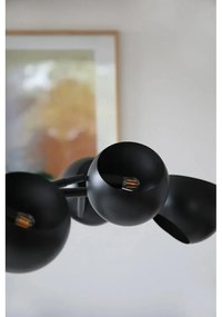 Čierne závesné svietidlo s kovovým tienidlom Edgar – Markslöjd