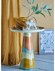 Kovový okrúhly odkladací stolík ø 45,5 cm Brooke – Bloomingville