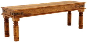 furniture-nabytek.cz - Rustikálna lavica z dreva palisander 140x40