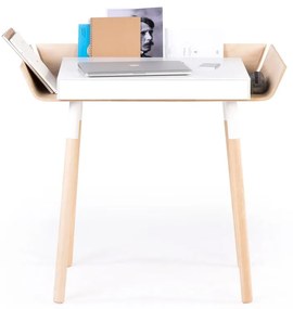Biely písací stôl s 1 zásuvkou EMKO My Writing Desk