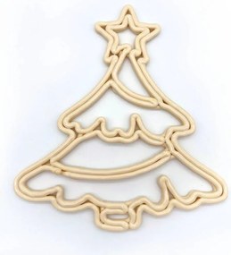 DECOLED Vianočný stromček, 30 cm, biely